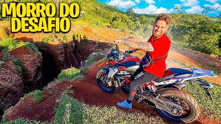 FUI NO MORRO DO DESAFIO COM MINHA MOTO NOVA GS 310  😱 A PIOR DESCIDA DE TODAS [upl. by Leis]