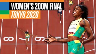 Womens 200m final 🏃‍♀️  Tokyo Replays [upl. by Nolyar]