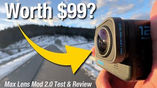 GoPro Max Lens Mod 20 Is It Worth It Video Test amp Review [upl. by Berey]