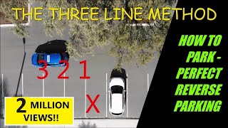 How to Reverse Park  PERFECT REVERSE PARKING EVERY TIME [upl. by Hauck]