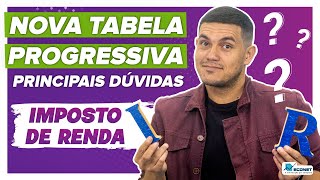 RESPONDENDO AS PRINCIPAIS DÚVIDAS SOBRE A NOVA TABELA PROGRESSIVA [upl. by Dnob482]