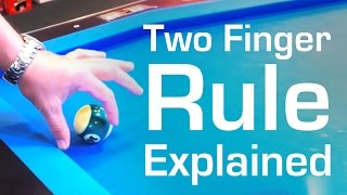 Two Finger Rule Explained [upl. by Suixela]