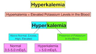 Hyperkalemia  High potassium level treatment  Potassium and Dialysis [upl. by Nagol]