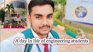 A day in life of engineering students bhopal vlog college motivation explore [upl. by Oknuj]