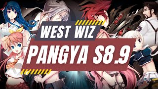 WEST WIZ GAMEPLAY  PANGYA UNION SEASON 89 [upl. by Holder]