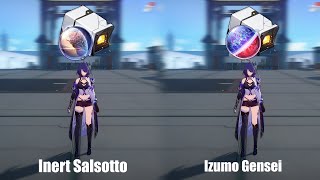 Acheron Inert Salsotto Vs Izumo Gensei  Honkai Star Rail [upl. by Hessler]