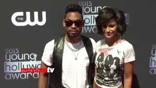 Miguel and Nazanin Mandi 2013 Young Hollywood Awards Arrivals [upl. by Sioux]