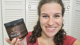 Review As I Am Curling Jelly  Drugstore Curly Hair Find [upl. by Bahner]