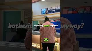 Woman is not happy with man recording in post office 😬🤯 [upl. by Cheffetz]