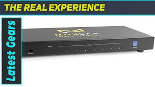 MuxLab 1x8 HDMI Splitter 4K 60Hz HDR Dolby Atmos DTS [upl. by Araiet267]