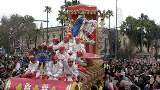 Cabalgata Reyes Magos Sevilla 2022 [upl. by Alain930]