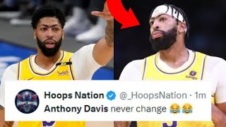 NBA REACT TO ANTHONY DAVIS VS BROOKLYN NETS  LAKERS VS NETS REACTIONS [upl. by Suraved]