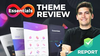 Essentials Wordpress Theme Review A NEW Interesting Theme For Elementor [upl. by Mariko696]