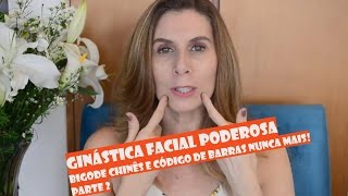 Ginástica Facial Poderosa Como Recuperar e Manter a Aparência Mais Jovem  Parte 2 Bigode Chinês [upl. by Aiki]