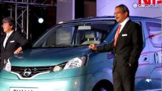 Nissan Evalia launched in India for Rs 849 lakh [upl. by Millian]