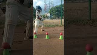 cricket front foot drillsbattingcricketbattingdrills on drivestate driveoffdrive [upl. by Fanni]