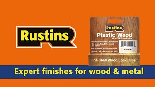 Rustins Plastic Wood [upl. by Grover]