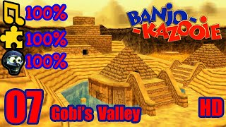 Banjo Kazooie HD 100 Walkthrough Part 7  Gobis Valley [upl. by Alurta]