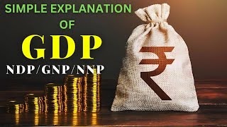 What is Gross domestic product  GDP  GNP  NNP  NDP  PPP  UPSCSSCPCS [upl. by Vano866]