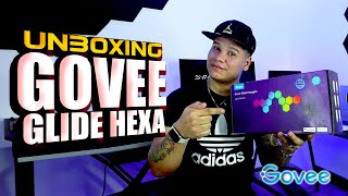 🤩 ABRIENDO MIS NUEVAS LUCES HEXAGONALES GOVEE GLIDE HEXA ★unboxing★ DjDarrelElapoderado ✔ [upl. by Hadihsar]