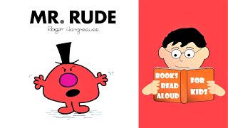 📚 5 Minute Bedtime Story  MR RUDE by Roger Hargreaves Read Aloud by Books Read Aloud for Kids [upl. by Pesvoh12]