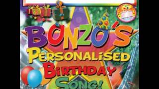 Bonzos Personalised Birthday Song [upl. by Okoyik]