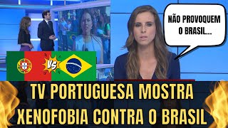 Televisão Portuguesa Mostra Ataques Contra O Brasil [upl. by Steen178]