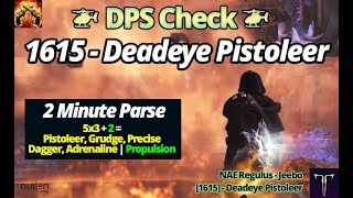 1615  Deadeye Pistoleer  2min DPS Check lostark [upl. by Ayikin]