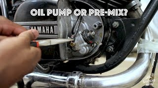 RD350  Oil Pump or Premix [upl. by Odnumyar]