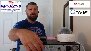 Networking a Hikvision NVR to a NonHikvision ONVIF IP Camera [upl. by Kristy]