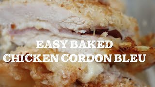 Easy Baked Chicken Cordon Bleu [upl. by Geffner]