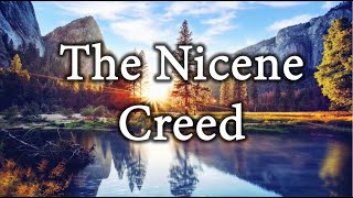 Nicene Creed Prayer [upl. by Nirtiak]