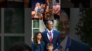 Tiger Woods and ex wife Elin Nordegren reunited for their son Charlie [upl. by Oram]