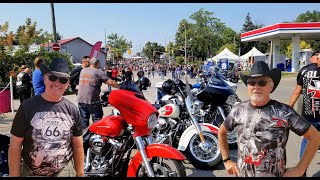 MOTORCYCLE RALLIES  PORT DOVER  ONTARIO 2024 [upl. by Leahcimrej]