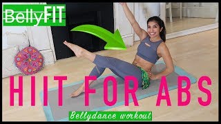 HIIT for Abs  Bellydance Sweat Workout [upl. by Oskar349]