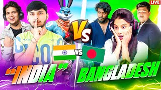 NG 🇮🇳 vs NL XT NG BD amp V BADGE YOUTUBERS 🇧🇩🥵🤯  INDIA VS BD 4 VS 4 nonstopgaming free fire live [upl. by Ffej]