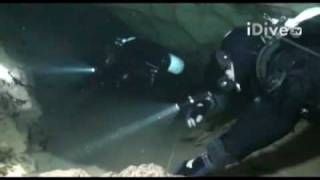 Cave diving the amazing Bel Torrente cave system with Protec sardinia [upl. by Narbig]