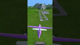 Flight crash landing in tarboprop flight simulator trending vira [upl. by Dott369]