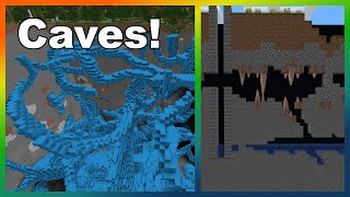 Geology of Minecraft Caves [upl. by Aidile]