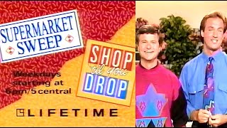 Lifetime 1991 Commercials amp Promos Block 3  Supermarket Sweep amp Shop Til You Drop [upl. by Griffie]