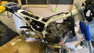 Africa Twin XRV650 restoration update amp advice [upl. by Bocaj]