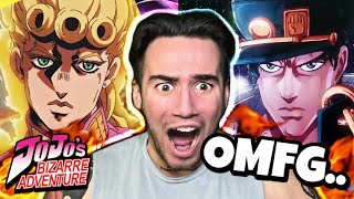 Rapper Reacts to JOJOs BIZARRE ADVENTURE Openings 111 for THE FIRST TIME [upl. by Wit]