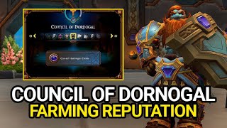 How To Farm Council of Dornogal Renown  Guide  The War Within [upl. by Ojyma830]