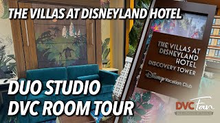 Duo Studio DVC Room Tour  The Villas at Disneyland Hotel [upl. by Rhtaeh]