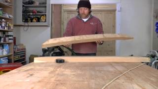 Hewn effect with Festool 850 planer and rustic head [upl. by Lory]