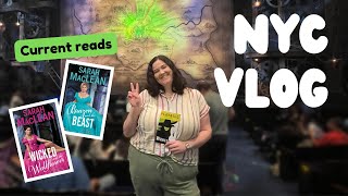 fat girl takes on new york  plus size readathon cc [upl. by Atsirak269]