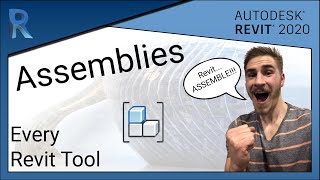 How to use Assemblies  Revit 2020 [upl. by Annot]