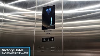 KONE Traction Elevator  Victory Hotel Menteng Jakarta [upl. by Yerffej]