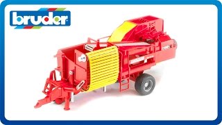 Bruder Toys Grimme Potato Digger 02130 [upl. by Nnyleimaj]