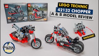 Best small scale Technic set of 2022  42132 Chopper A amp B model detailed review [upl. by Cirillo]